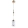 Lamp Bayerlux "Alto" LED 10W gold 9x9x45 cm
