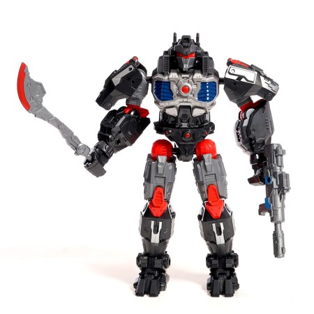 Gorilla robot, with metal elements, is transformed-2