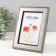 Photo frame plastic 10x15 cm "Tanzania" silver 18.7x13.7x1.2 cm