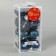 Set of balls plastic D-4 cm, 16 pcs "Melody" Ornament, blue