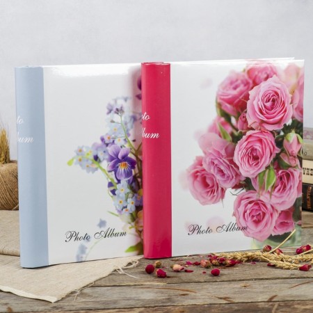 Photo album magnetic 30 sheets "Flower collection-3" 23x28cm mix-6