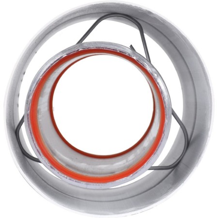The chimney element Rommer RCA-6010-240100, initial section, D = 60/100 mm, flange-2