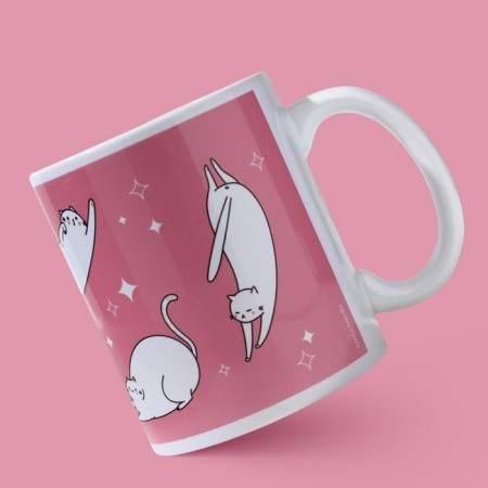 Mug "March 8" cats, 320 ml-2