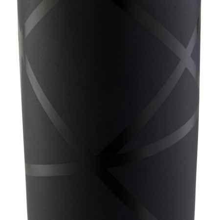 Axentia Nero glass of black matte ceramics with glossy lines, Ø 6.5x10 cm-1