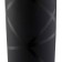 Axentia Nero glass of black matte ceramics with glossy lines, Ø 6.5x10 cm