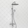 The shower system Wasserkraft A188.16.16.101.087.ch Thermo, tropical shower, thermostat, chrome