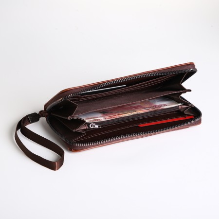 Male purse-clate on a zipper, redhead color-4