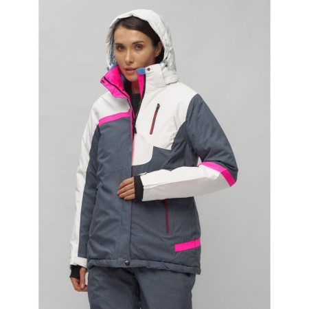 Ski suit female, size 42, white color-21