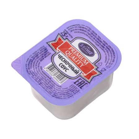 Mayonnaise sauce "S.U.chef", garlic, 25 g-1
