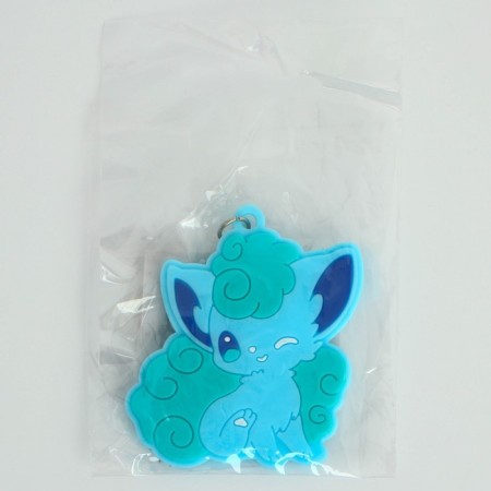 Key keychain, rubber, anime "Lisenok Chibi", 6.1 x 5.3 cm-5
