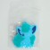 Key keychain, rubber, anime "Lisenok Chibi", 6.1 x 5.3 cm