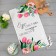 The towel kitchen shade “Be happy”, 35x60 cm, 100% cotton, 160g/m2