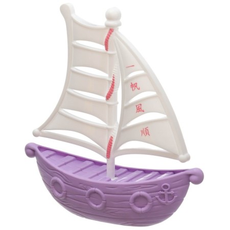 A set of rubber toys for the bath "Ducks on the ship", 7 objects, color mix, crumb I-1