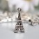 Decor for creativity Metal "Eiffel Tower" silver 2x0.9 cm