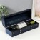 Casket Wood for a bottle "with rivets" bright blue 11x34x12.8 cm