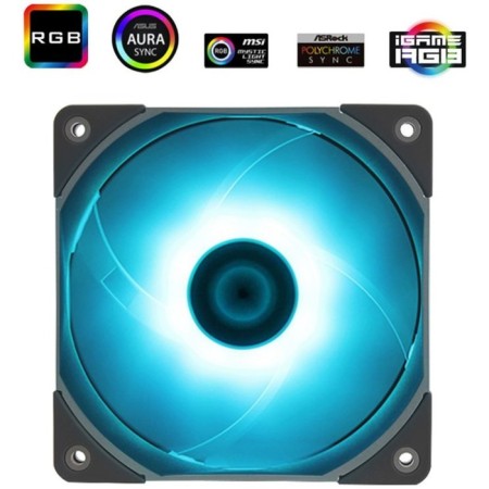 Thermalright TL-C12015L-RGB Black 4-Pin 24.1DB 120GR RET-1