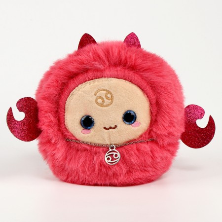 Soft toy - zodiac "Create your decoration. Cancer ", with a pendant-2