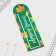 Bookmark for books “Best Teacher” with Povip, cardboard, 6 cm x 19 cm.