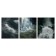 Carty watch Wall Modular, Triptih "Waterfall", smooth move, 3 pcs 48x39 cm