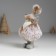 Souvenir Polystone "Santa Claus in a fur coat, with a star" 9x6.5x14 cm