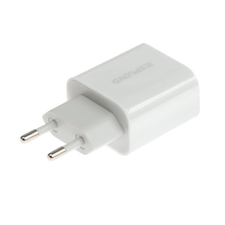 EXPLOYD EX-Z-1168, USB-C, 3A, Lightning cable, PD, white-1