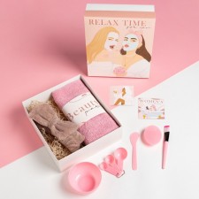 Set of Gift Etel Relax Time, towel and accessories