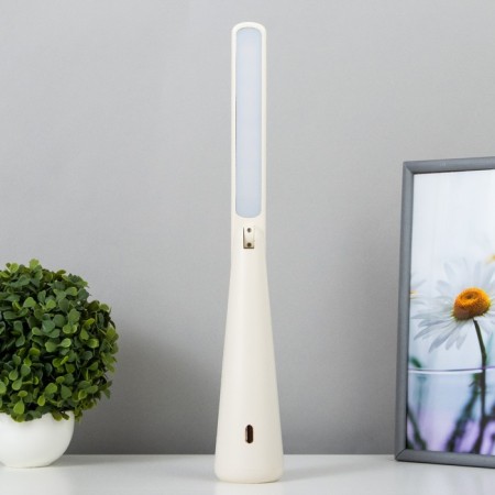 Table lamp "Strike" LED 3 modes 1.5W USB white 6.8x6.8x28.5 cm Risalux-6