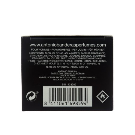 Antonio Bandras Seduction In Black Man, 50 ml-4