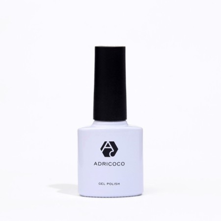 Color gel polish Adricoco No. 100 White, 8 ml