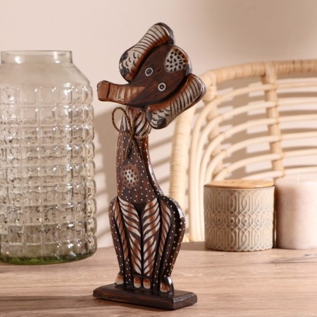 Souvenir on the stand "Elephant" tree 14x4.5x30 cm-2