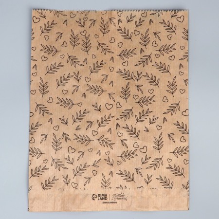 Package Package package, packaging, craft, “branches” 20 x 26 x 6 cm without a window-3