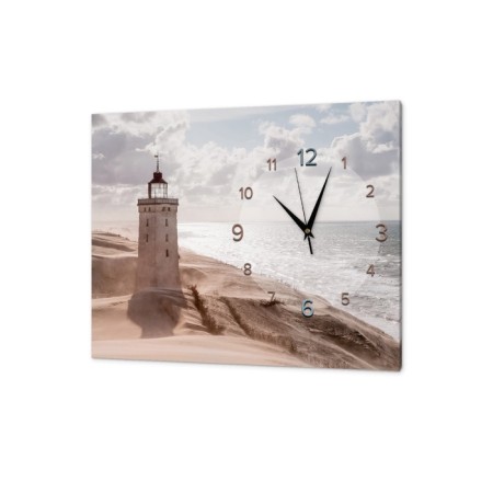 Carty clock is wall-mounted, interior "tower", silent, 30 x 40 cm