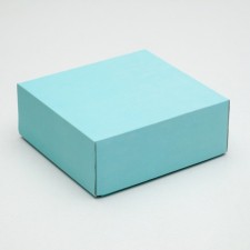 Box the team, cover is, blue, 14.5 x 14.5 x 6 cm