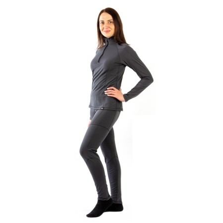 Thermal underwear is Grayling "SINARA", fleece, Streich, Dark Graphite, Rr. 48-50 Height 158-164-2