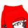 Women's socks "Penguins", red color, size 36-40