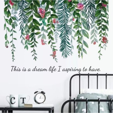 Stick plastic interior color "vines" 60x90 cm