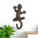 Decorative metal hook "Lizard" 13x8.5x2.5 cm