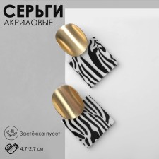 Acrylic earrings 