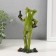 Souvenir Polystone Lak "Frog shows the middle finger" 7.5x6.8x15.7 cm