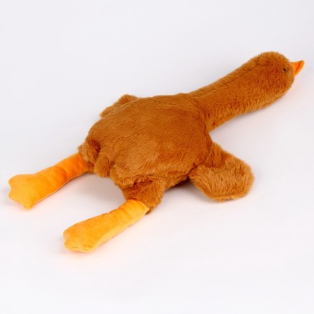Skill of a soft toy "Goose", 50 cm, beige color-2