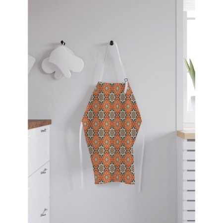 Apron kitchen with a photocrint "Geometric patterns", adjustable, size OS-1