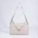 Women's bag on magnet, outer pocket, beige color