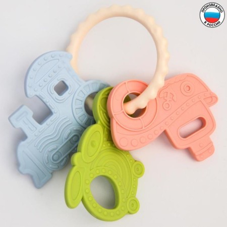 Silicone Broke “Circular Journey”, on a ringlet, color mix