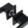 Separate handle Lockland 004 BL, black color