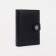 Male purse on Magnet, 3 in 1, department for auto documents and passports, black color