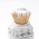 Toothpiece stand "Egg", 11 × 7 cm, silver color