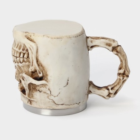 Stainless steel mug "Skull. Halloween ", 400 ml, color mix-4