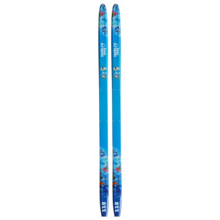 Plastic skis, 110 cm, with a notch, color mix-7