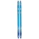 Plastic skis, 110 cm, with a notch, color mix