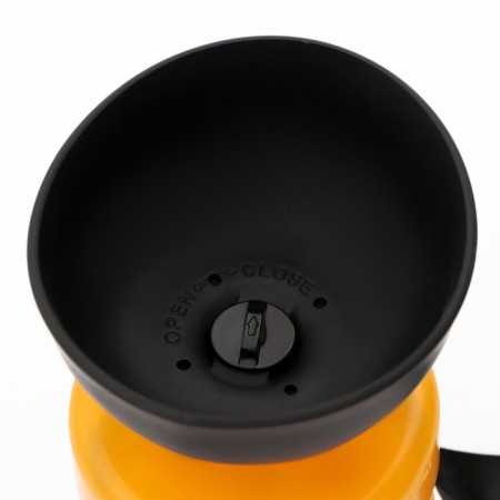 Walking drinker with silicone bowl, 520 ml, 15 x 7 x 7, yellow-3